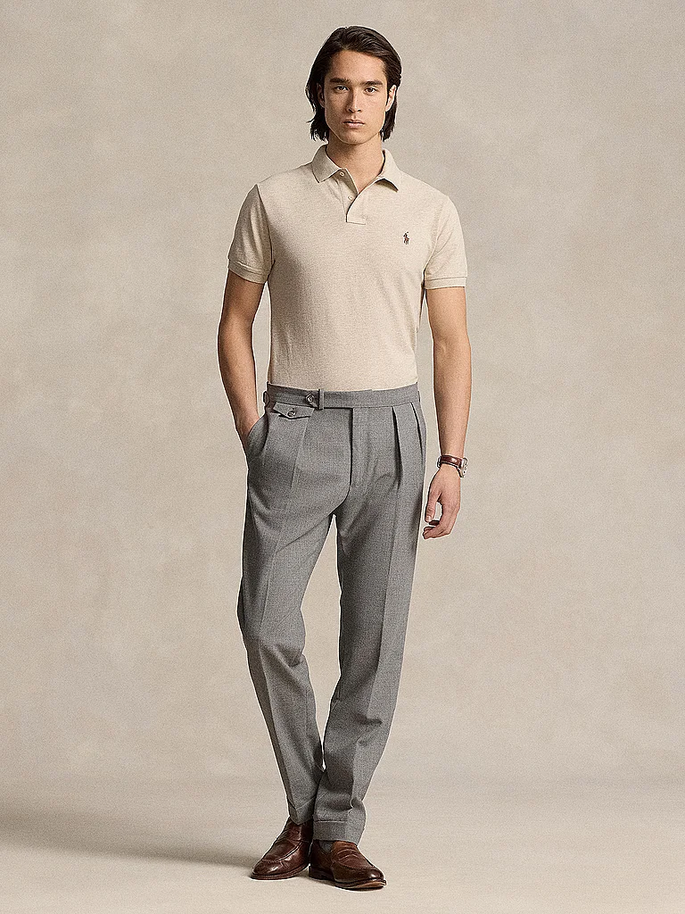 POLO RALPH LAUREN Poloshirt Custom Slim Fit creme   XXL herren 2